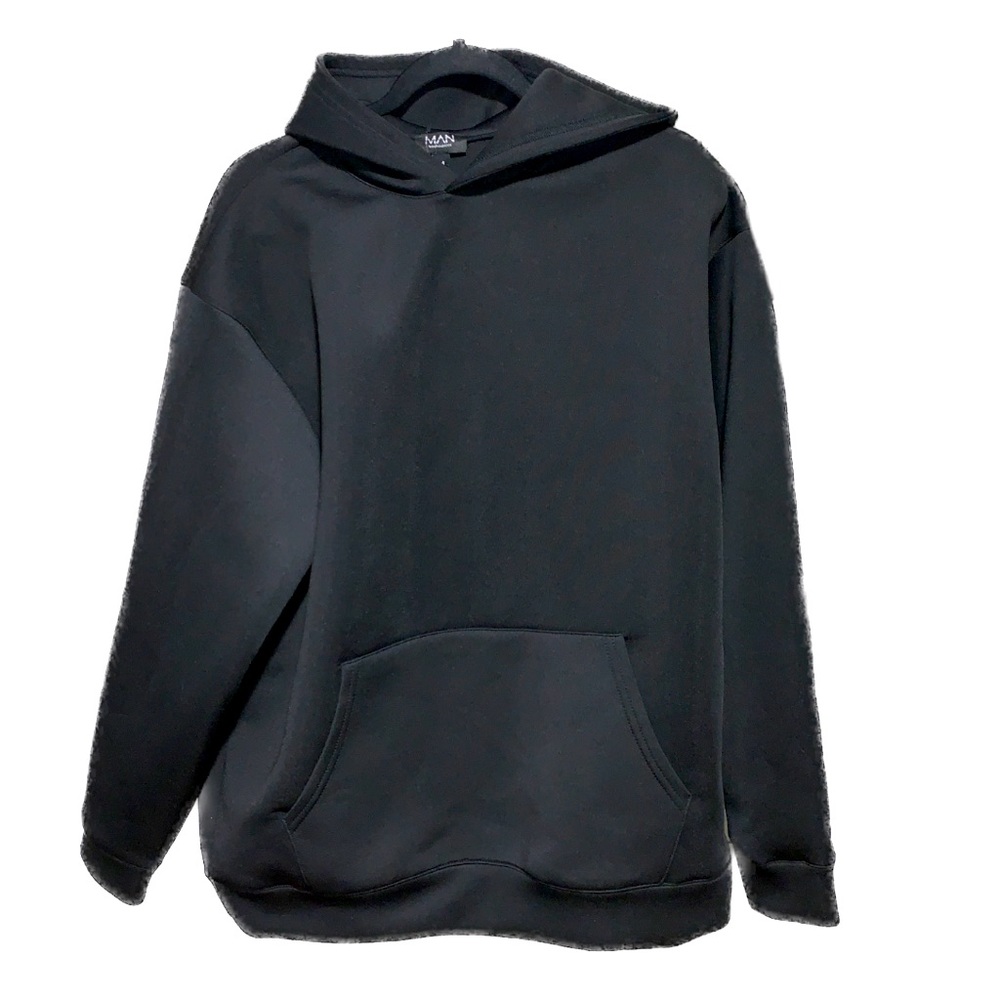 Boohoo Medium Black Hoodie